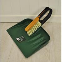 dustpan and wooden brush set by garland