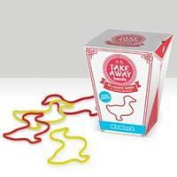 Duck Shaped Novelty Elastic Bands