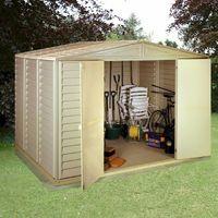 duramax woodbridge 1010 plastic shed