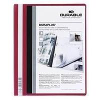 durable quotation folder a4 red pack of 25 257903