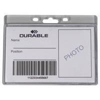 durable enclosed proximity card holder pack of 50