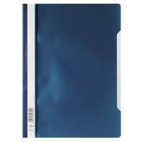Durable Clearview Folder A4 Dark Blue Pack of 50 2573/07