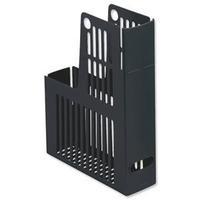 Durable Polystyrene (A4) Magazine Rack File Black (Pack of 10 Files)