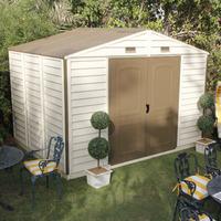 Duramax Woodside 10ft x 8ft (3.04m x 2.43m) Vinyl Shed