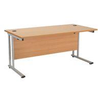 Dusk Rectangular Desk W 1600mm x D 800mm x H 725mm