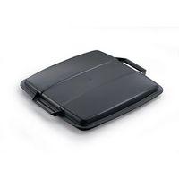 DURABIN 90 LID (RECYCLED) - BLACK - -