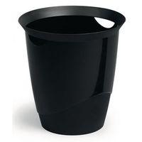 DURABLE COLOUR WASTE BASKET, BLACK