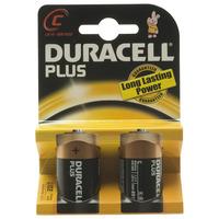 Duracell Plus 5000394019089 MN1400B C Batteries (Pack of 2)
