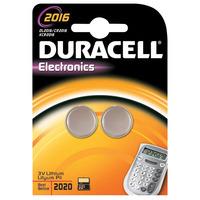 duracell 5000394203884 dl2016b2 lithium coin cell battery pack of 2