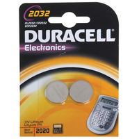 duracell 5000394203921 dl2032b2 lithium coin cell battery pack of 2