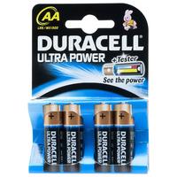 Duracell Ultra 5000394002562 MX1500K4 AA Alkaline Batteries (Pack ...