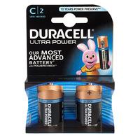 Duracell Ultra 5000394002852 MX1400K2 C Alkaline Batteries (Pack of 2)
