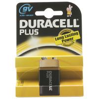 Duracell Plus 5000394019256 MN1604 PP3 9V Alkaline Battery