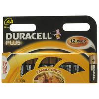 Duracell Plus MN1500BK12 AA Batteries - Pack of 12