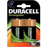 Duracell HR20 Rechargeable Batteries D 2 Pack 1.5V