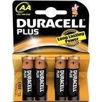 Duracell Plus AA Alkaline Batteries - 2 Per Pack (LR6 MN1500B2)