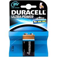 Duracell Ultra 9V Alkaline Batteries - 1 Per Pack (Duracell 6LR61 MX1604)