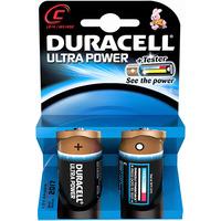 Duracell Ultra C Alkaline Batteries - 2 Per Pack (Duracell LR14 MX1400)