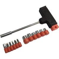 Durable T Bar Socket & Bit Set