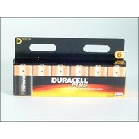 Duracell D Cell Alkaline Batteries pack of 6 LR20/HP2