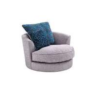 dune fabric swivel chair