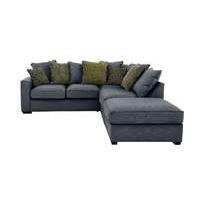 Dune Small Fabric Corner Sofa with Footstool