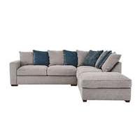 Dune Fabric Corner Sofa with Foo...