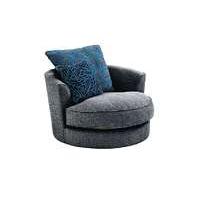 Dune Fabric Swivel Chair