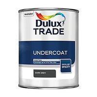 Dulux Trade Undercoat Paint Dark Grey 1L