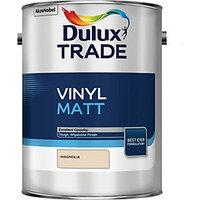 Dulux Trade Vinyl Matt Emulsion Paint Magnolia 5L