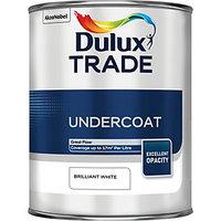 Dulux Trade Undercoat Paint Brilliant White 1L