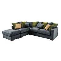 Dune Fabric Corner Sofa with Foo...