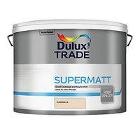 Dulux Trade Supermatt Emulsion Paint Magnolia 10L