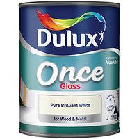 Dulux Once Gloss Pure Brilliant White 2.5L