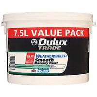 Dulux Trade Weathershield Smooth Brilliant White 7.5L