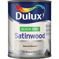 Dulux Quick Dry Satinwood Natural Hessian 750ml