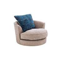 Dune Fabric Swivel Chair