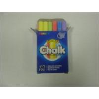 Dustless Chalk Sticks - Assorted Colours