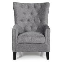 Dunbar Fabric Armchair Steel