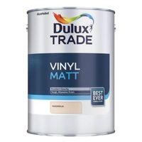dulux trade magnolia vinyl effect matt emulsion paint 25l