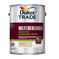 Dulux Trade Weathershield Sandstone Masonry Paint 5L
