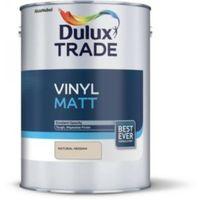 dulux trade natural hessian matt vinyl paint 5l