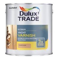 Dulux Trade Clear Gloss Yacht Varnish 2.5L Tin