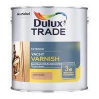 Dulux Trade Clear Gloss Yacht Varnish 1L Tin