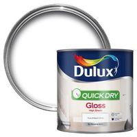 Dulux Interior Pure Brilliant White Gloss Wood & Metal Paint 2.5L