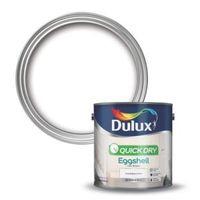 Dulux Pure Brilliant White Eggshell Wood & Metal Paint 2.5L