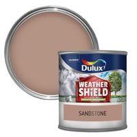 Dulux Weathershield Sandstone Beige Matt Masonry Paint 250ml Tester Pot