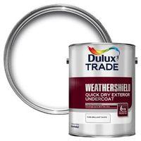 Dulux Trade Pure Brilliant White Flat Matt Wood Undercoat 2.5L Can