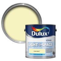 Dulux Light & Space Lemon Spirit Matt Emulsion Paint 2.5L