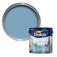dulux travels in colour teal faade blue flat matt emulsion paint 25l